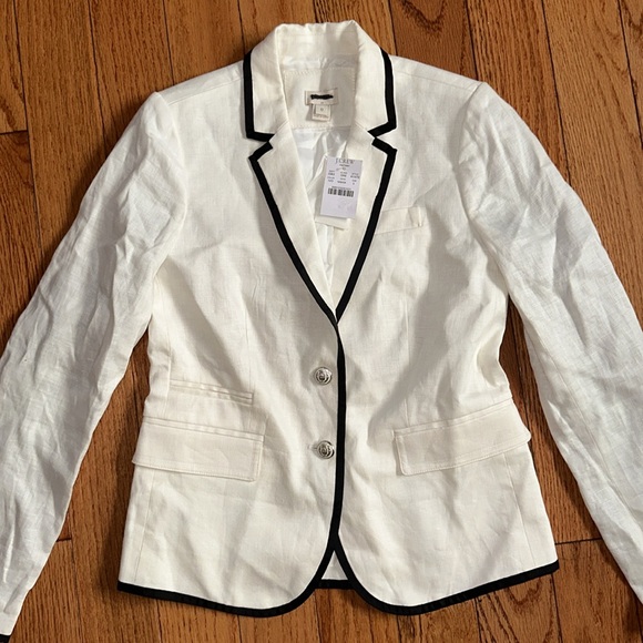 J. Crew Jackets & Blazers - 🔥🔥🔥NEW J. Crew Linen Blazer Jacket